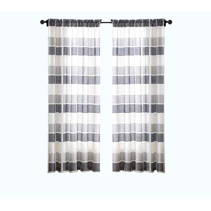 Longshore Tides Anirvin SemiSheer Curtain Pair Wayfair